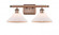 Orwell - 2 Light - 18 inch - Antique Copper - Bath Vanity Light (3442|516-2W-AC-G131-LED)