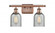Caledonia - 2 Light - 15 inch - Antique Copper - Bath Vanity Light (3442|516-2W-AC-G257)