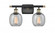 Belfast - 2 Light - 16 inch - Black Antique Brass - Bath Vanity Light (3442|516-2W-BAB-G104-LED)