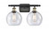 Athens - 2 Light - 18 inch - Black Antique Brass - Bath Vanity Light (3442|516-2W-BAB-G124-LED)
