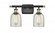 Caledonia - 2 Light - 15 inch - Black Antique Brass - Bath Vanity Light (3442|516-2W-BAB-G259-LED)