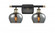Fenton - 2 Light - 17 inch - Black Antique Brass - Bath Vanity Light (3442|516-2W-BAB-G93-LED)