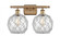 Farmhouse Rope - 2 Light - 18 inch - Brushed Brass - Bath Vanity Light (3442|516-2W-BB-G122-8RW-LED)