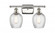 Salina - 2 Light - 16 inch - Polished Nickel - Bath Vanity Light (3442|516-2W-PN-G292-LED)