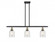 Caledonia - 3 Light - 36 inch - Black Antique Brass - Stem hung - Island Light (3442|516-3I-BAB-G259-LED)