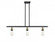 Bare Bulb - 3 Light - 36 inch - Black Antique Brass - Stem hung - Island Light (3442|516-3I-BAB-LED)