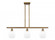 Belfast - 3 Light - 36 inch - Brushed Brass - Stem hung - Island Light (3442|516-3I-BB-G101-LED)