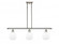 Belfast - 3 Light - 36 inch - Polished Nickel - Stem hung - Island Light (3442|516-3I-PN-G101)