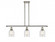Caledonia - 3 Light - 36 inch - Polished Nickel - Stem hung - Island Light (3442|516-3I-PN-G259)