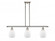 Eaton - 3 Light - 36 inch - Polished Nickel - Stem hung - Island Light (3442|516-3I-PN-G81)