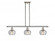 Fenton - 3 Light - 36 inch - Polished Nickel - Stem hung - Island Light (3442|516-3I-PN-G92-LED)