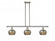 Fenton - 3 Light - 36 inch - Polished Nickel - Stem hung - Island Light (3442|516-3I-PN-G96-LED)