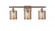 Cobbleskill - 3 Light - 25 inch - Antique Copper - Bath Vanity Light (3442|516-3W-AC-G116-LED)