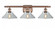 Orwell - 3 Light - 28 inch - Antique Copper - Bath Vanity Light (3442|516-3W-AC-G132-LED)