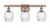 Salina - 3 Light - 26 inch - Antique Copper - Bath Vanity Light (3442|516-3W-AC-G292)