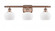 Fenton - 3 Light - 27 inch - Antique Copper - Bath Vanity Light (3442|516-3W-AC-G91-LED)