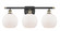 Athens - 3 Light - 28 inch - Black Antique Brass - Bath Vanity Light (3442|516-3W-BAB-G121)
