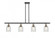 Caledonia - 4 Light - 48 inch - Black Antique Brass - Stem hung - Island Light (3442|516-4I-BAB-G259-LED)