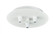 3 Light Round Multi Port Canopy (3442|103-W)