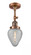 Geneseo - 1 Light - 7 inch - Antique Copper - Adjustable Semi-Flush Mount (3442|201F-AC-G165-LED)