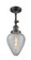 Geneseo - 1 Light - 7 inch - Oil Rubbed Bronze - Adjustable Semi-Flush Mount (3442|201F-OB-G165-LED)