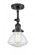 Olean - 1 Light - 7 inch - Oil Rubbed Bronze - Adjustable Semi-Flush Mount (3442|201F-OB-G324-LED)