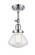 Olean - 1 Light - 7 inch - Polished Chrome - Adjustable Semi-Flush Mount (3442|201F-PC-G324)