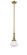 Olean - 1 Light - 7 inch - Brushed Brass - Stem Hung - Adjustable Mini Pendant (3442|206-BB-G324-LED)