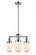 Dover - 3 Light - 17 inch - Polished Chrome - Stem Hung - Chandelier (3442|207-PC-G311)