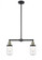 Dover - 2 Light - 21 inch - Black Antique Brass - Stem Hung - Adjustable Island Light (3442|209-BAB-G312-LED)