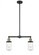 Dover - 2 Light - 21 inch - Black Antique Brass - Stem Hung - Adjustable Island Light (3442|209-BAB-G314-LED)