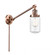 Dover - 1 Light - 5 inch - Antique Copper -Adjustable Swing Arm (3442|237-AC-G312)