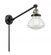 Olean - 1 Light - 9 inch - Black Antique Brass -Adjustable Swing Arm (3442|237-BAB-G322)