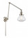 Olean - 1 Light - 9 inch - Polished Nickel -Adjustable Swing Arm (3442|238-PN-G322)
