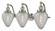 Geneseo - 3 Light - 28 inch - Brushed Satin Nickel - Adjustable Bath Vanity Light (3442|515-3W-SN-G165-LED)