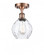 Waverly - 1 Light - 6 inch - Antique Copper - Semi-Flush Mount (3442|516-1C-AC-G362)