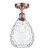 Waverly - 1 Light - 8 inch - Antique Copper - Semi-Flush Mount (3442|516-1C-AC-G372-LED)