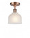 Dayton - 1 Light - 6 inch - Antique Copper - Semi-Flush Mount (3442|516-1C-AC-G411)