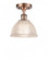Arietta - 1 Light - 8 inch - Antique Copper - Semi-Flush Mount (3442|516-1C-AC-G422-LED)