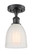 Brookfield - 1 Light - 6 inch - Matte Black - Semi-Flush Mount (3442|516-1C-BK-G441-LED)