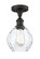 Waverly - 1 Light - 6 inch - Oil Rubbed Bronze - Semi-Flush Mount (3442|516-1C-OB-G362)