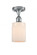 Hadley - 1 Light - 5 inch - Polished Chrome - Semi-Flush Mount (3442|516-1C-PC-G341-LED)