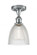 Castile - 1 Light - 6 inch - Polished Chrome - Semi-Flush Mount (3442|516-1C-PC-G382-LED)