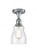 Ellery - 1 Light - 5 inch - Polished Chrome - Semi-Flush Mount (3442|516-1C-PC-G394)