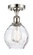 Waverly - 1 Light - 6 inch - Polished Nickel - Semi-Flush Mount (3442|516-1C-PN-G362)