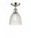 Castile - 1 Light - 6 inch - Polished Nickel - Semi-Flush Mount (3442|516-1C-PN-G382)