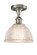 Arietta - 1 Light - 8 inch - Brushed Satin Nickel - Semi-Flush Mount (3442|516-1C-SN-G422)