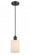 Hadley - 1 Light - 5 inch - Matte Black - Cord hung - Mini Pendant (3442|516-1P-BK-G341)