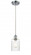 Hadley - 1 Light - 5 inch - Polished Chrome - Cord hung - Mini Pendant (3442|516-1P-PC-G342)