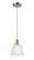 Castile - 1 Light - 6 inch - Polished Chrome - Cord hung - Mini Pendant (3442|516-1P-PC-G381-LED)